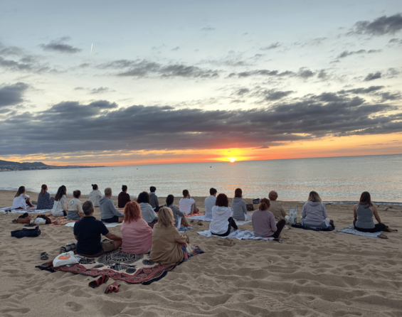 Yoga en la Playa Badalona